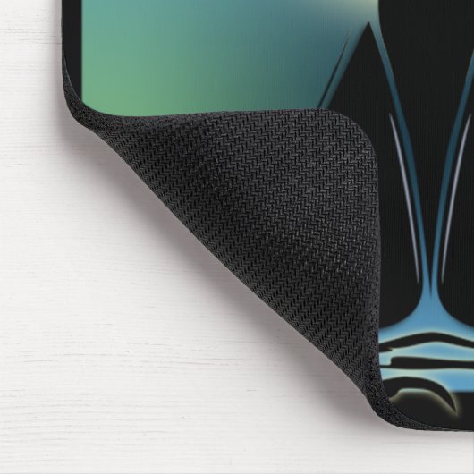 Blühende Frau Mousepad (Ecke)