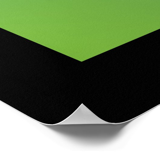 Blühende Frau Poster (Ecke)