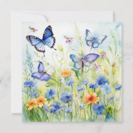 Blühende Freude: verzauberte GartenGeburtstagskart