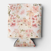 Blühende Frühlingsblumen Dosenkühler (Vorderseite)