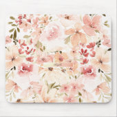 Blühende Frühlingsblumen Mousepad (Vorne)