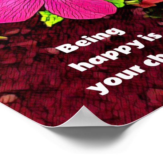 Blühende Garden-Symphonie Poster (Ecke)