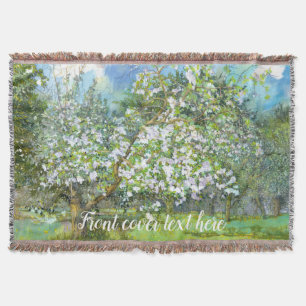 Blühende Gartenmalerei Aquarell Decke