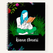 Blühende Gedanken: Ein Journal für leise Reflexion Notizblock (Vorderseite)