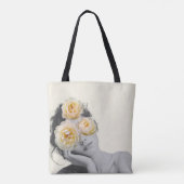 Blühende Gedanken Tasche (Rückseite)