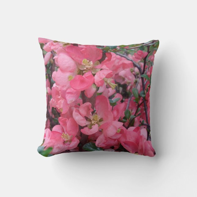 Blühende Gelassenheit Kissen (Vorderseite)