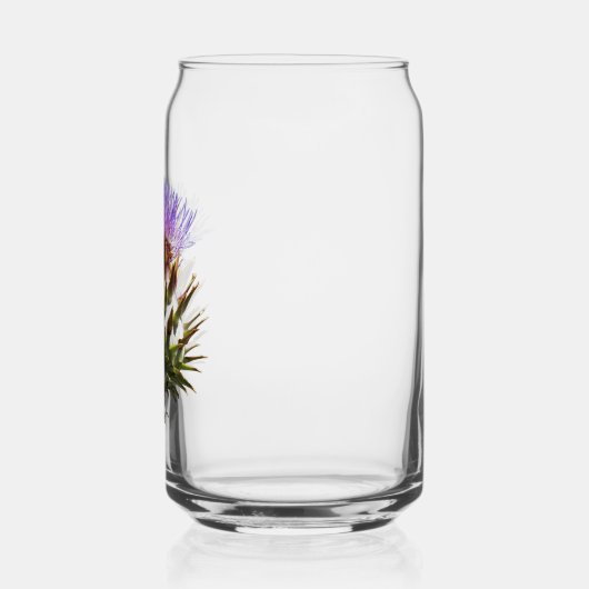 Blühende Globe Artichoke Dosenglas (Links)