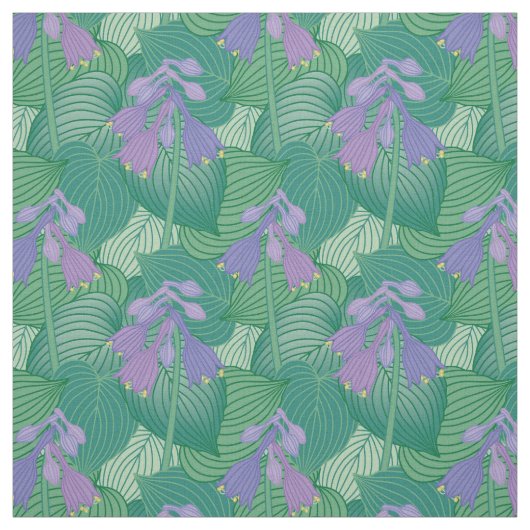 Blühende Herbergen Stoff (Muster)