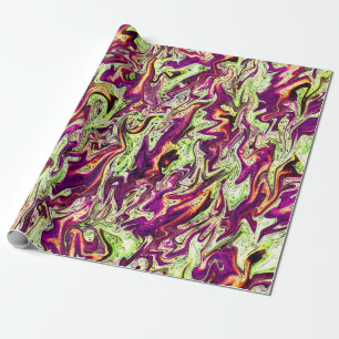 Blühende Herbstfarben.... Geschenkpapier
