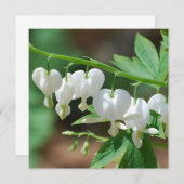 Blühende Herz-Einladungen Einladung (Vorne/Hinten)