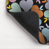 Blühende Herzen 1 Mousepad (Ecke)