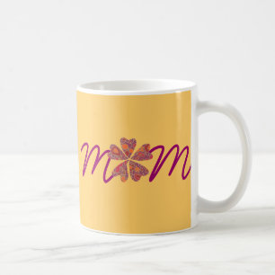 Blühende-Herzen Muttertags-Tasse Kaffeetasse