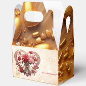 "Blühende Herzserenade" Geschenkschachtel (Offen)