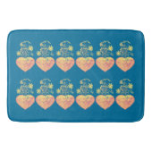 Blühende Hitze Badematte (Vorderseite)