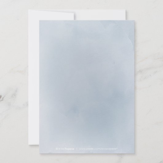 Blühende Hochzeit mit blühenden Blütenblüten Einladung (Rückseite)