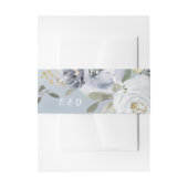 Blühende Hochzeit mit blühenden Blütenblüten Einladungsbanderole (Vorderseite Beispiel)