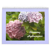 Blühende Hydrangeas Kalender (Titelbild)