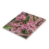 Blühende japanische Andromeda-Pflanze Fliese (Seite)