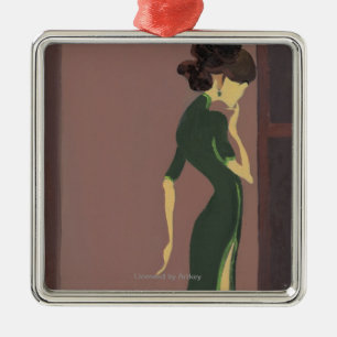 Blühende Jugend No.7 Silbernes Ornament