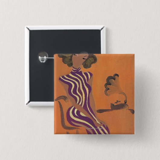 Blühende Jugend No.8 Button (Vorne & Hinten)