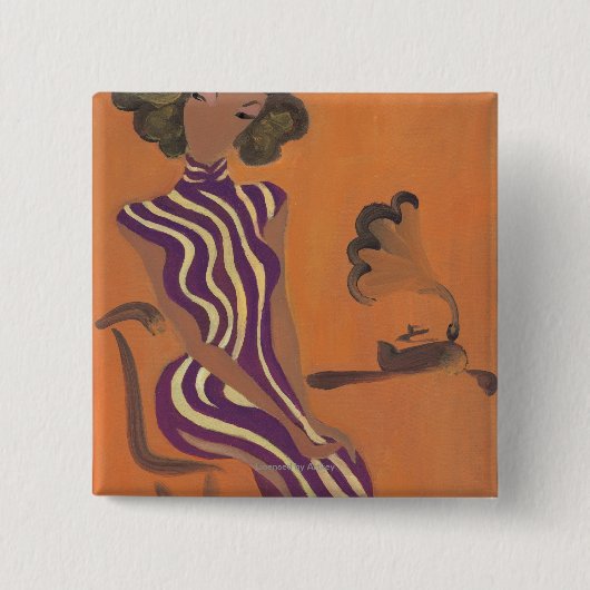 Blühende Jugend No.8 Button (Vorderseite)