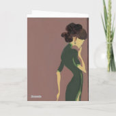 Blühende Jugendkarte Nr.8 Grußkarten Karte (Rückseite)