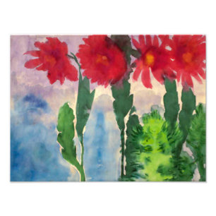 Blühende Kakteen Emil Nolde Fotodruck