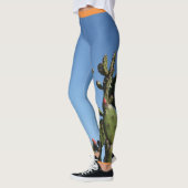 Blühende Kaktus Funky Leggings (Links)