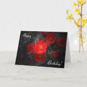 Blühende Kaktus Geburtstagskarte Karte (Gelbe Blume)