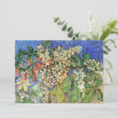 Blühende Kastanienzweige von Vincent van Gogh (Stehend Vorderseite)