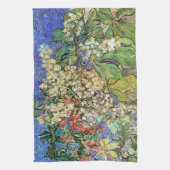 Blühende Kastanienzweige von Vincent van Gogh Geschirrtuch (Vertikal)