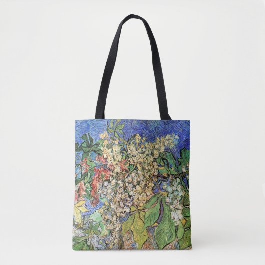 Blühende Kastanienzweige von Vincent van Gogh Tasche (Vorderseite)