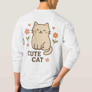 Blühende Katze T-Shirt