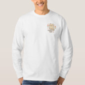 Blühende Katze T-Shirt (Vorderseite)