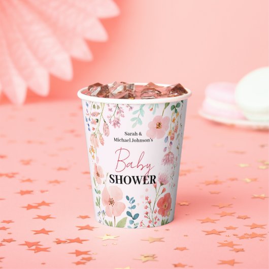 Blühende Kinderdusche Pappbecher (Insitu)