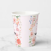 Blühende Kinderdusche Pappbecher (Links)