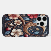 Blühende Kirschbaum-Kunst iPhone Hülle (Rückseite (Horizontal))