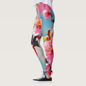 Blühende Kirschblüten im Frühling Leggings (Links)