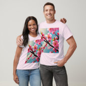 Blühende Kirschblüten im Frühling T-Shirt (Unisex)