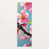 Blühende Kirschblüten im Frühling Yogamatte (Rückseite)