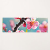Blühende Kirschblüten im Frühling Yogamatte (Vorderseite (Horizontal))