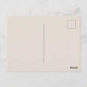 Blühende Klasse von '26 Script-Foto-Abschlussfeier Postkarte (Rückseite)