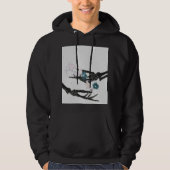 Blühende Knochen #2 - Zwei Hände Hoodie (Vorderseite)