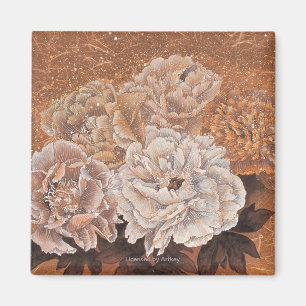 Blühende Knochen Magnet