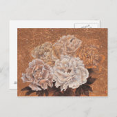 Blühende Knochen Postkarte (Vorne/Hinten)