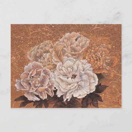 Blühende Knochen Postkarte (Vorderseite)