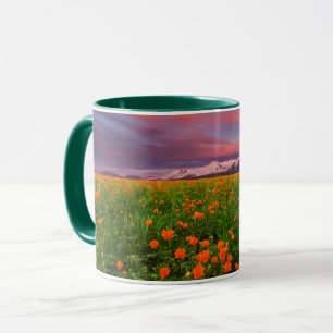 Blühende Kugel-Blume Tasse