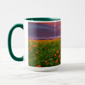 Blühende Kugel-Blume Tasse (Links)