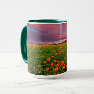 Blühende Kugel-Blume Tasse