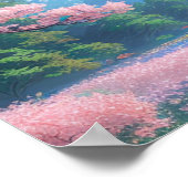 blühende Landschaft Poster (Ecke)